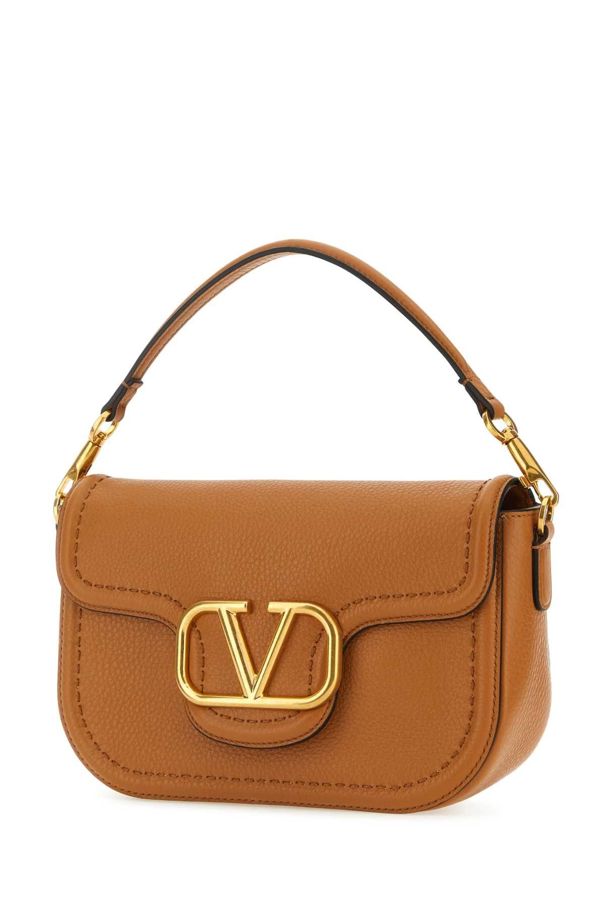 Valentino Camel Leather Alltime Shoulder Bag Size ONE SIZE - 2 Thumbnail