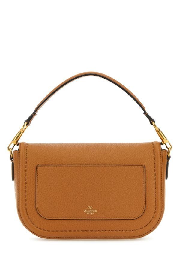 Valentino Camel Leather Alltime Shoulder Bag Size ONE SIZE - 5 Thumbnail