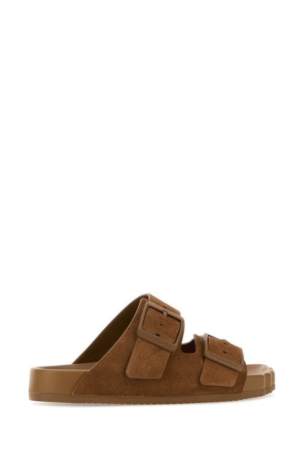 Balenciaga Camel Suede Sunday Slippers Size US 8 / IT 38 - 5 Thumbnail