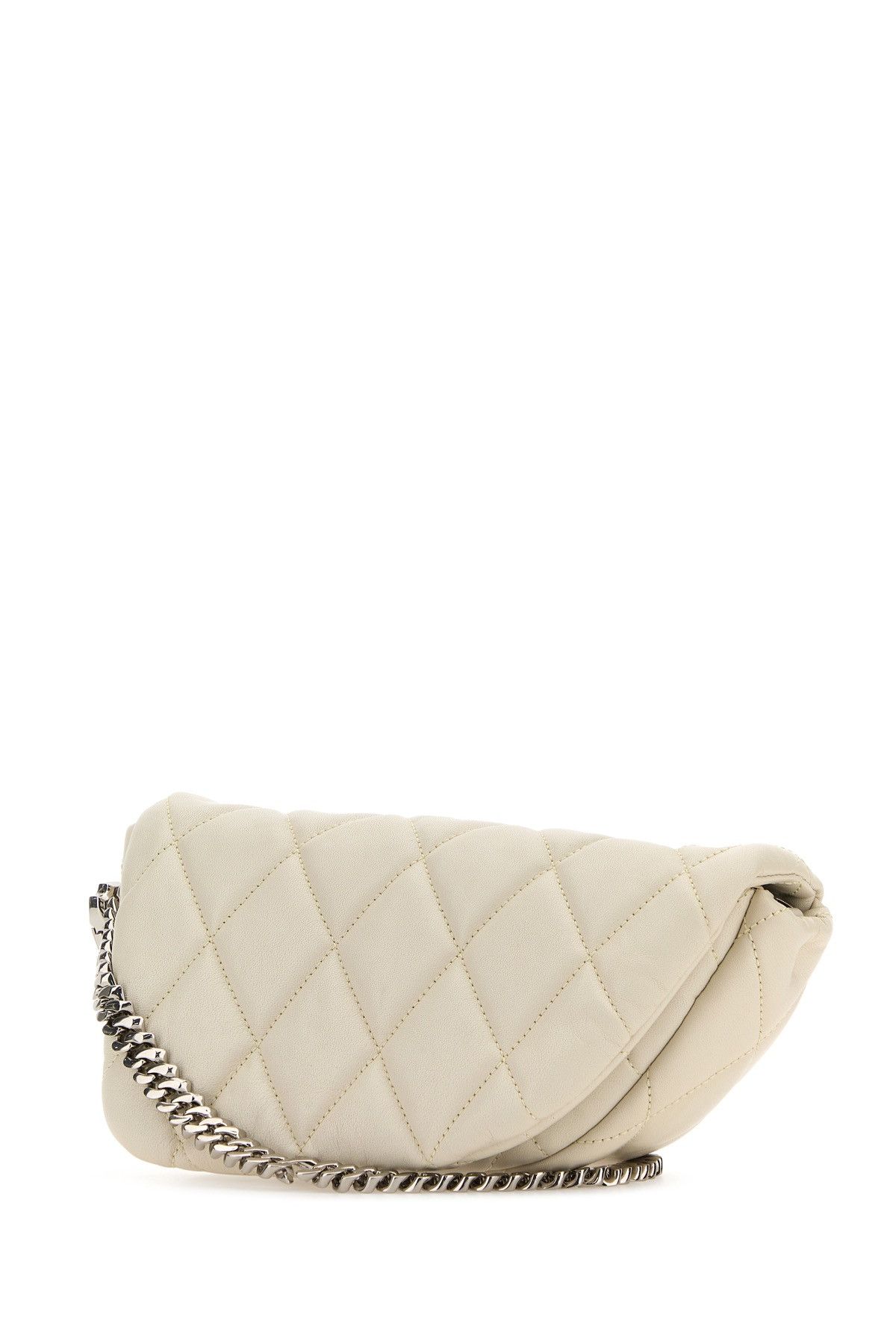 Burberry White Leather Shield Lock Shoulder Bag Size ONE SIZE - 2 Thumbnail