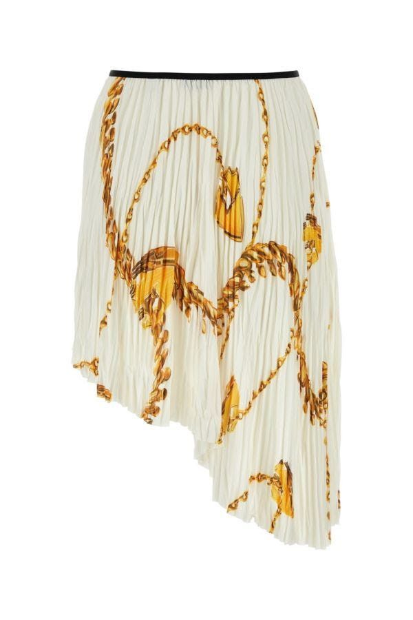 Burberry Printed Jersey Skirt Size 25" / US 0 / IT 36 - 4 Thumbnail
