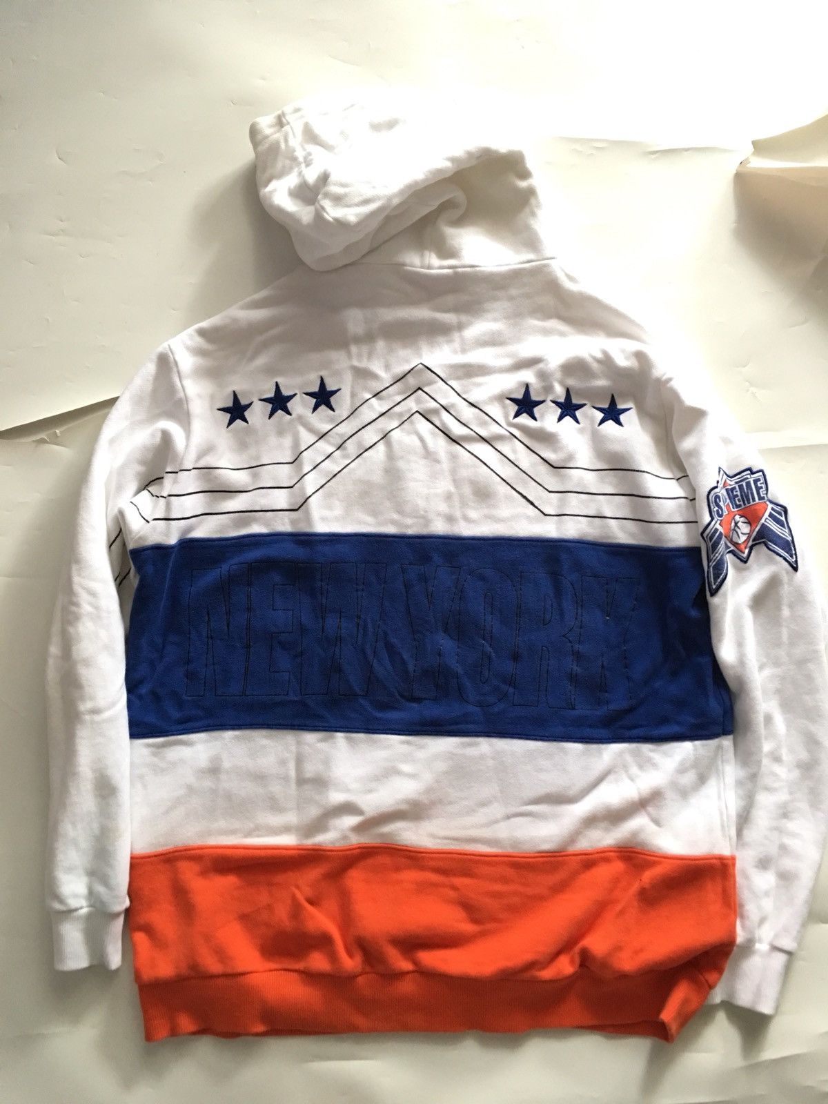 Supreme versace hoodie hot sale