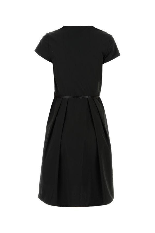 Givenchy Black Taffetas Mini Dress Size M / US 6-8 / IT 42-44 - 4 Thumbnail