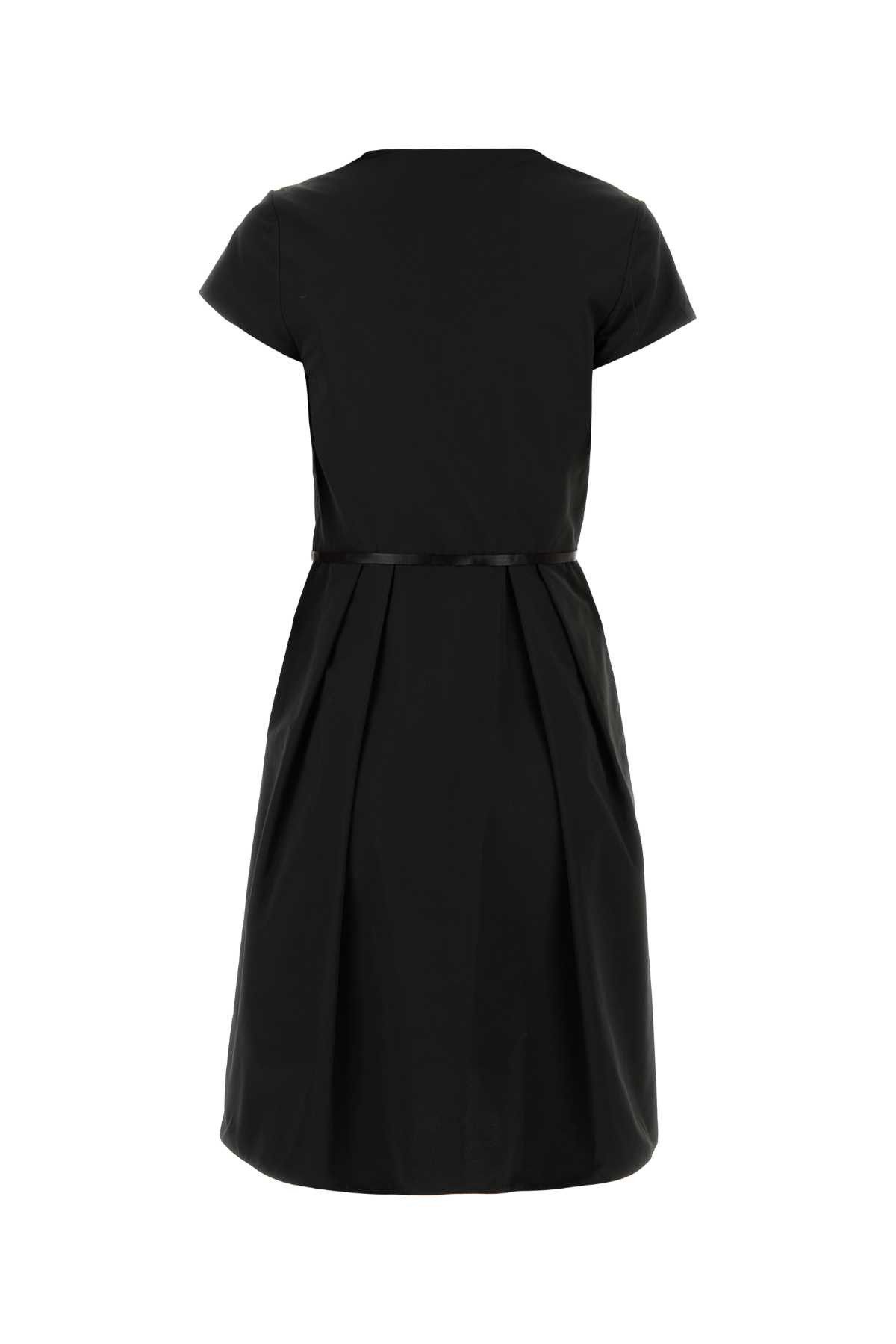 Givenchy Black Taffetas Mini Dress Size M / US 6-8 / IT 42-44 - 2 Thumbnail