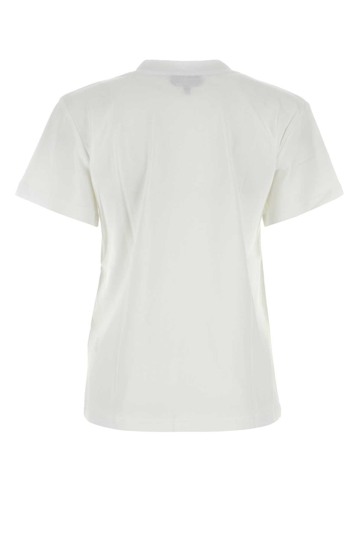 A.P.C. White Cotton T-Shirt Size S / US 4 / IT 40 - 2 Thumbnail
