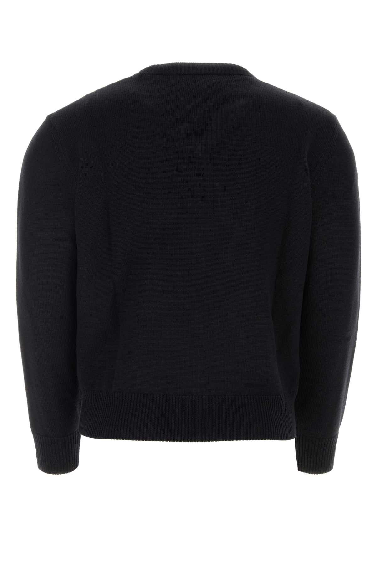 Dsquared2 Black Wool Sweater Size US M / EU 48-50 / 2 - 2 Thumbnail