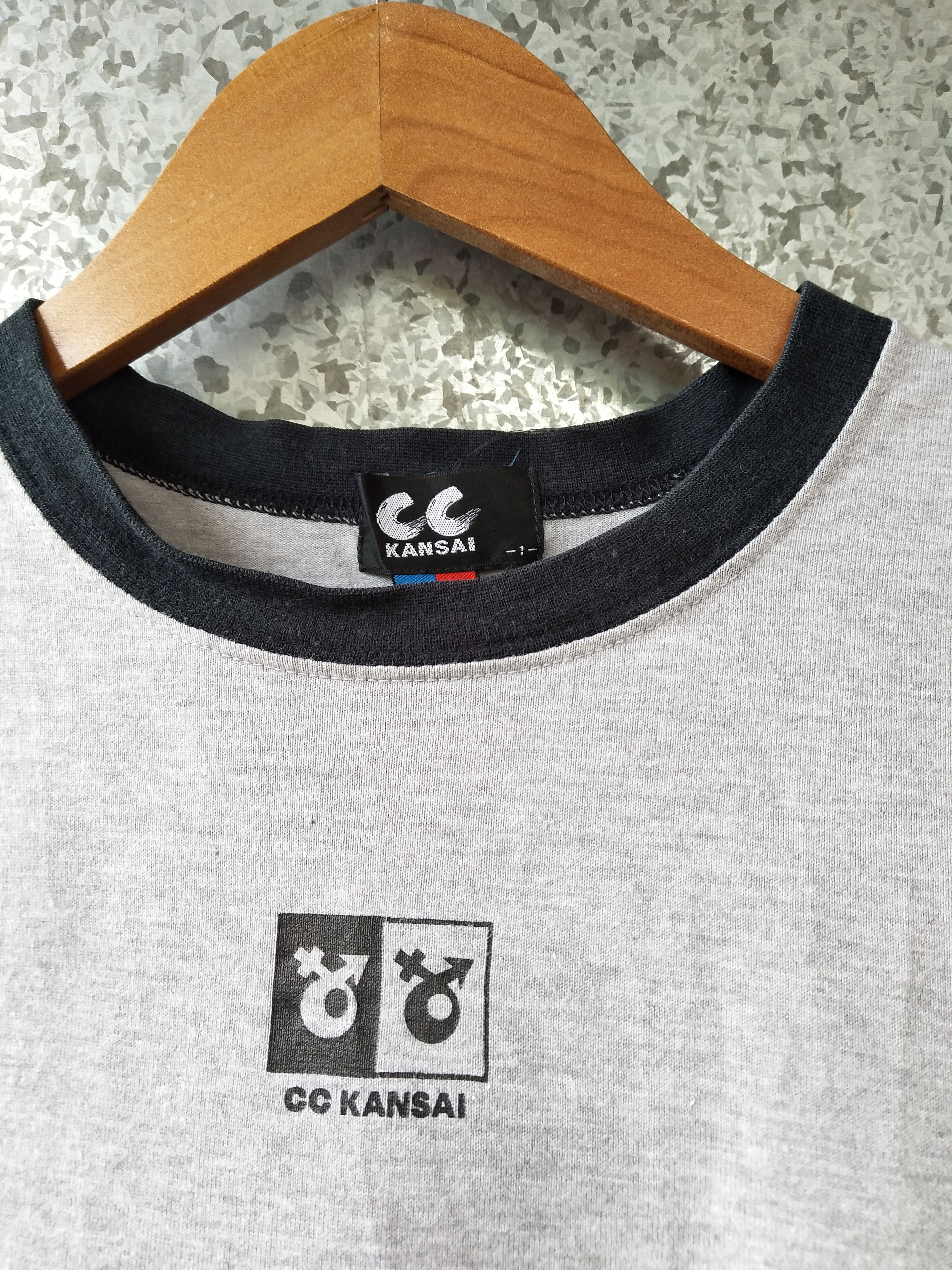 Kansai Yamamoto 🔥 KANSAI YAMAMOTO CC KANSAI Tshirt made in Japan Size US S / EU 44-46 / 1 - 3 Thumbnail
