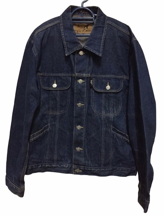 Agnes B. Agnes B. Homme Paris Blue Jeans Denim Jacket Made In