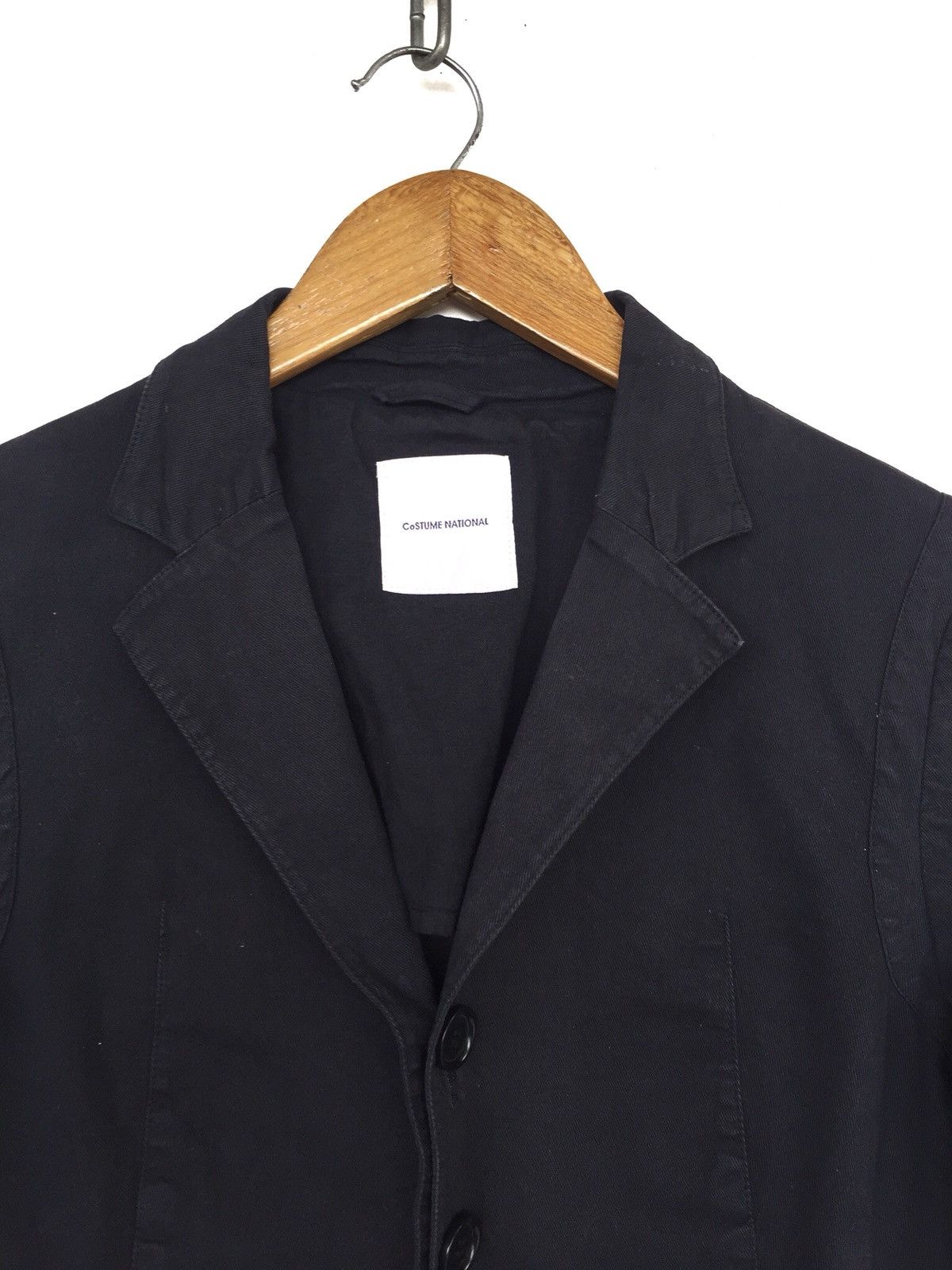 Costume National Costume National Italy Black Button Jacket Size US XS / EU 42 / 0 - 2 Thumbnail
