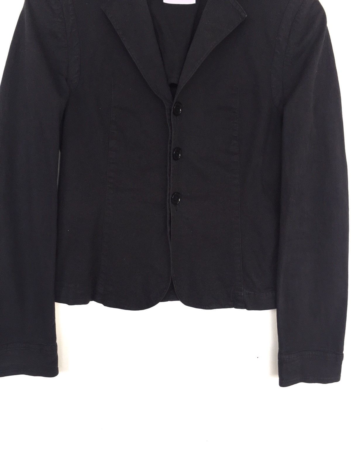 Costume National Costume National Italy Black Button Jacket Size US XS / EU 42 / 0 - 3 Thumbnail
