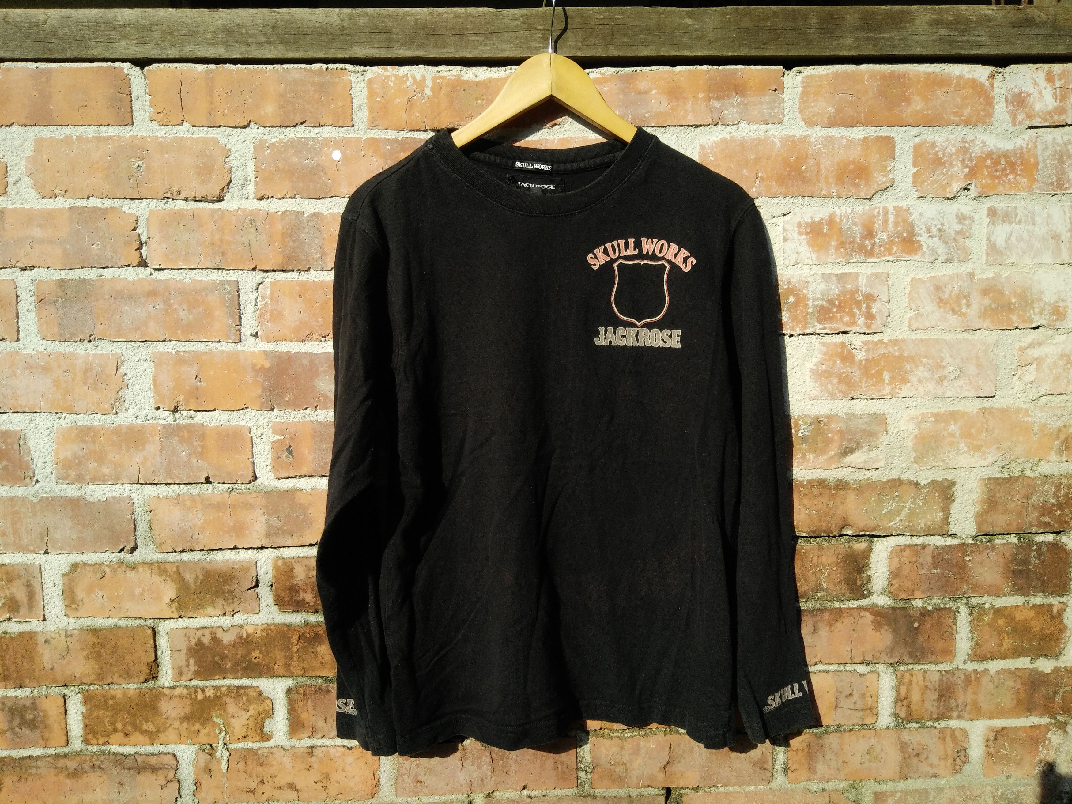 archive JACKROSE skull long sleeve tee