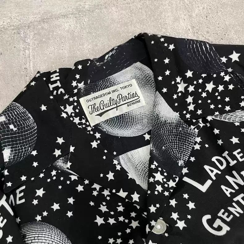 トップス WACKO MARIA DISCO BALL & HARVEY PRINT M トップス WACKO MARIA DISCO BALL & HARVEY PRINT M DJ HARVEY × WACKO