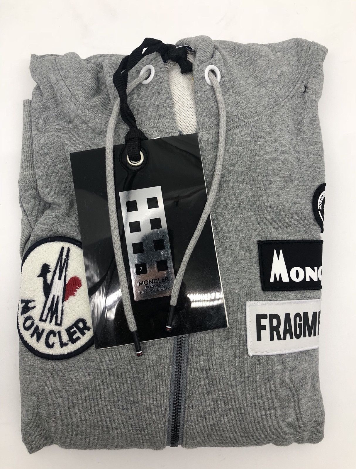 Moncler Hiroshi Fujiwara x Fragment Logo T-Shirt Black Men's