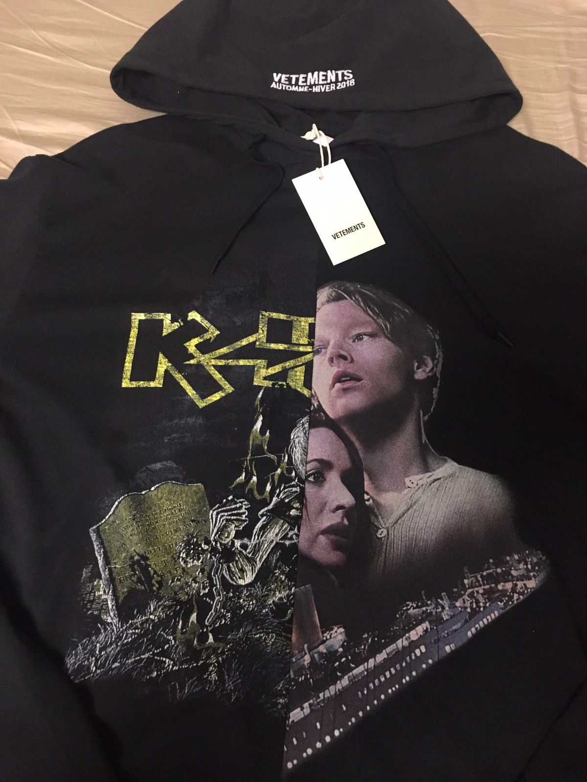 Vetements Titanic Split Hoodie Grailed