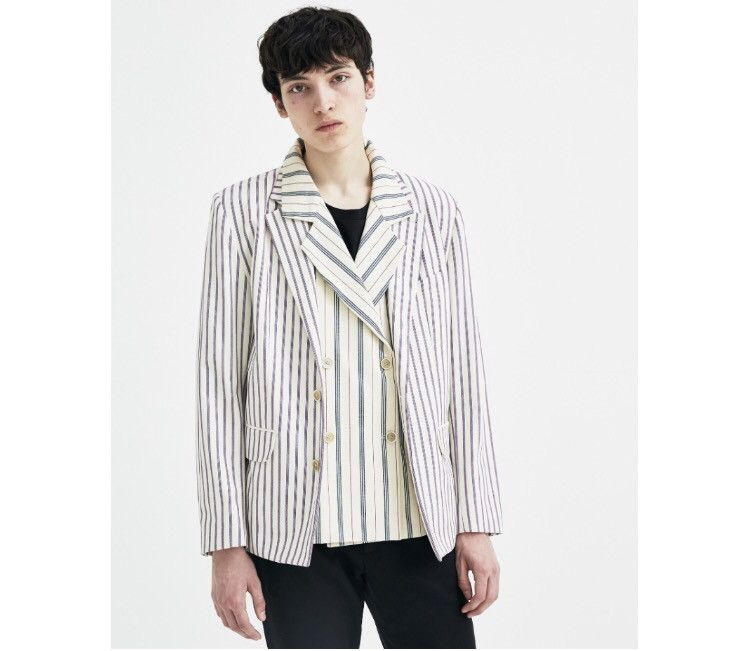 Gosha Rubchinskiy Double Layer Stripe Jacket | Grailed