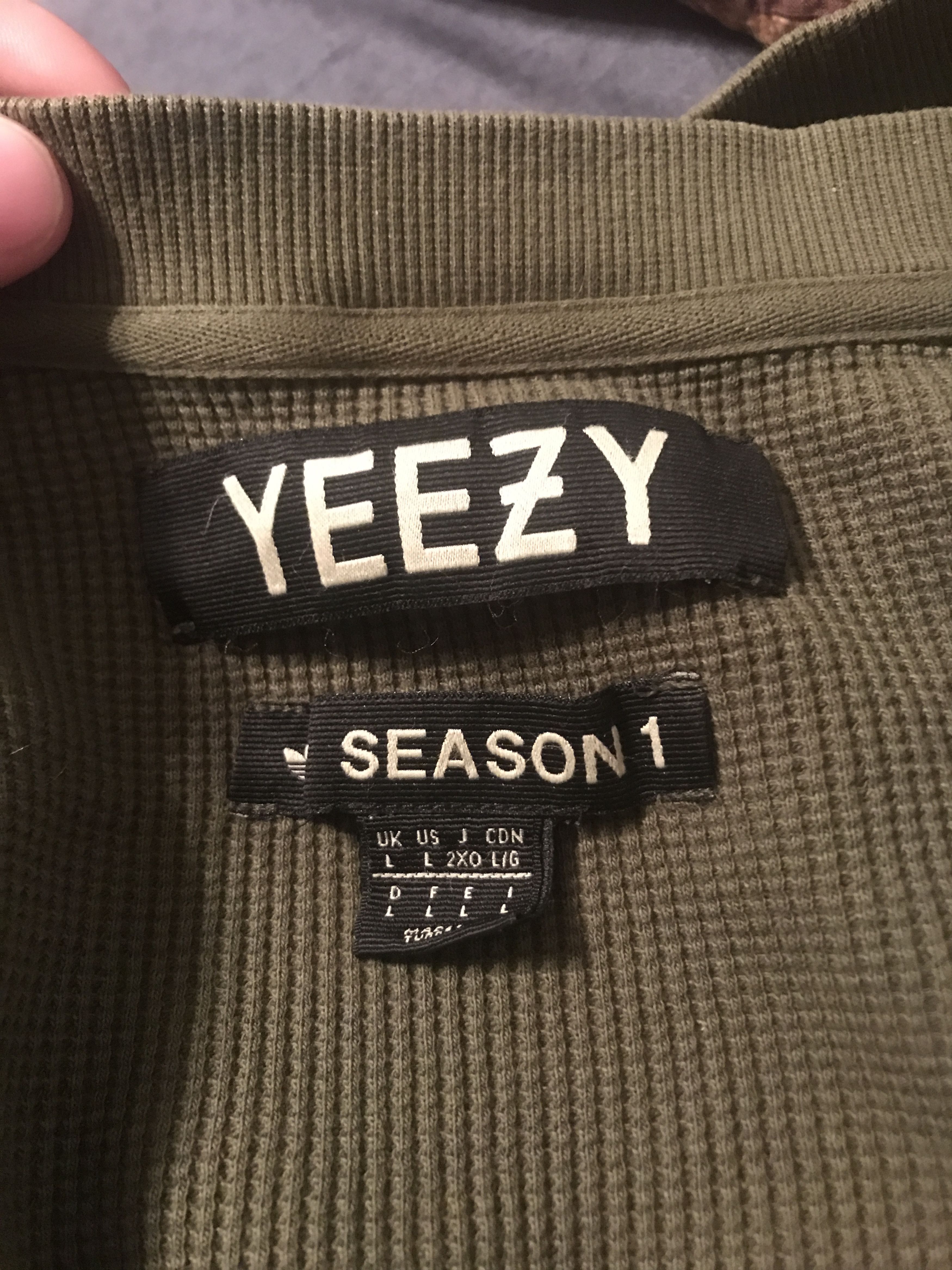 Yeezy Season 1 purchases Knit Shirt