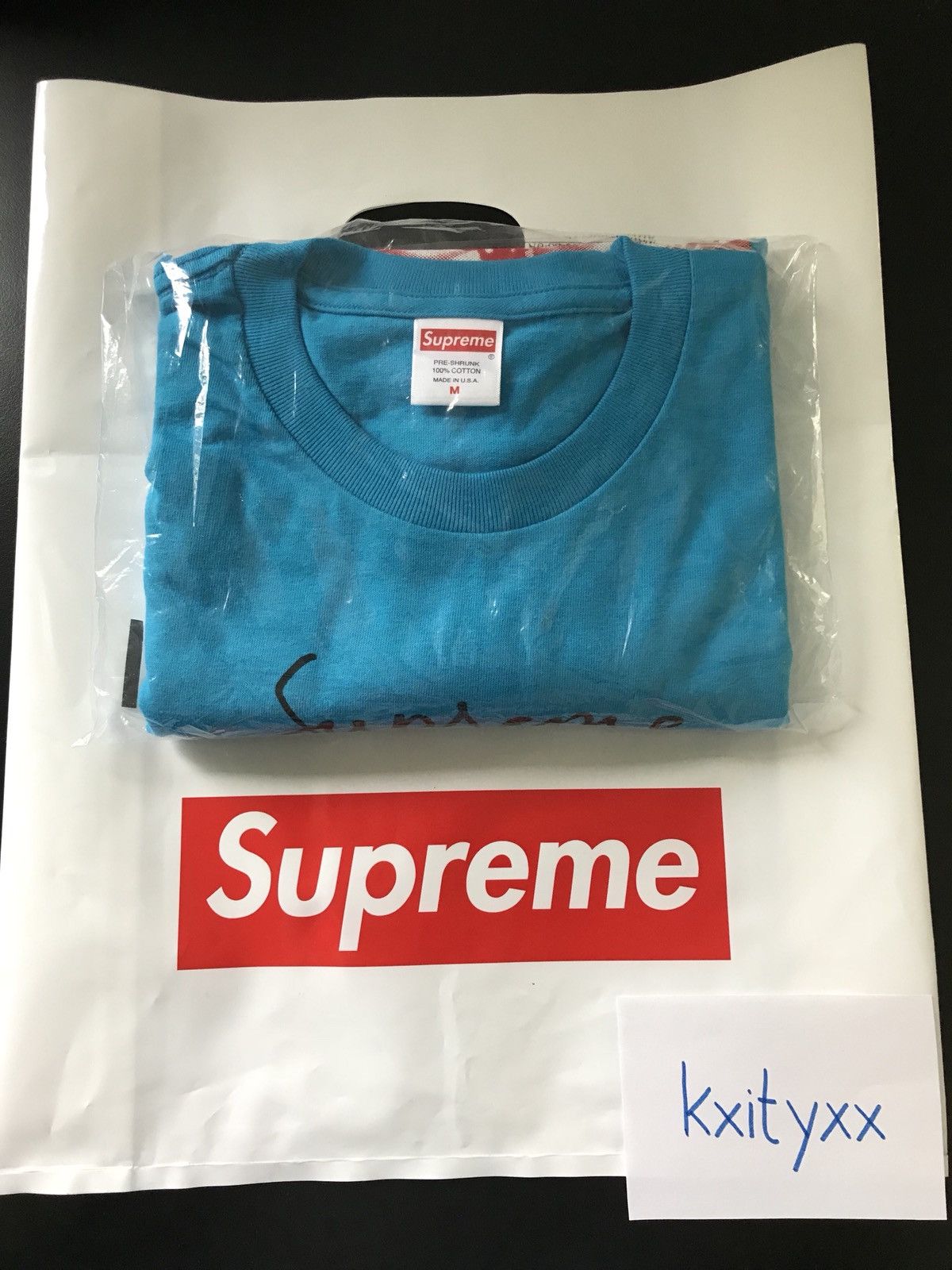 Supreme Madonna Tee Bright Blue Long Sleeve T Shirts