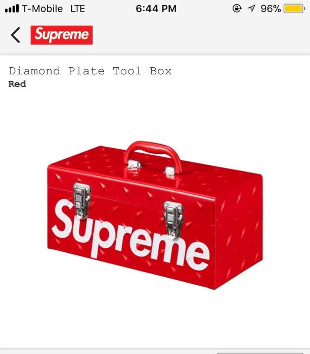 Supreme Supreme Tool Box Grailed