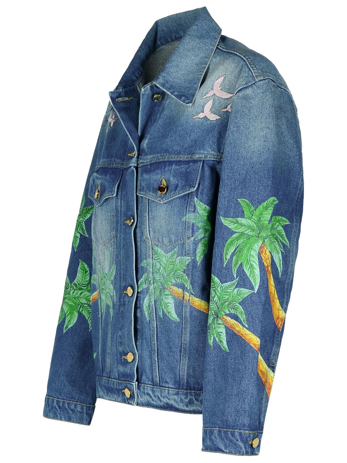 Casablanca CASABLANCA Blue Denim Jacket Size M / US 6-8 / IT 42-44 - 2 Thumbnail