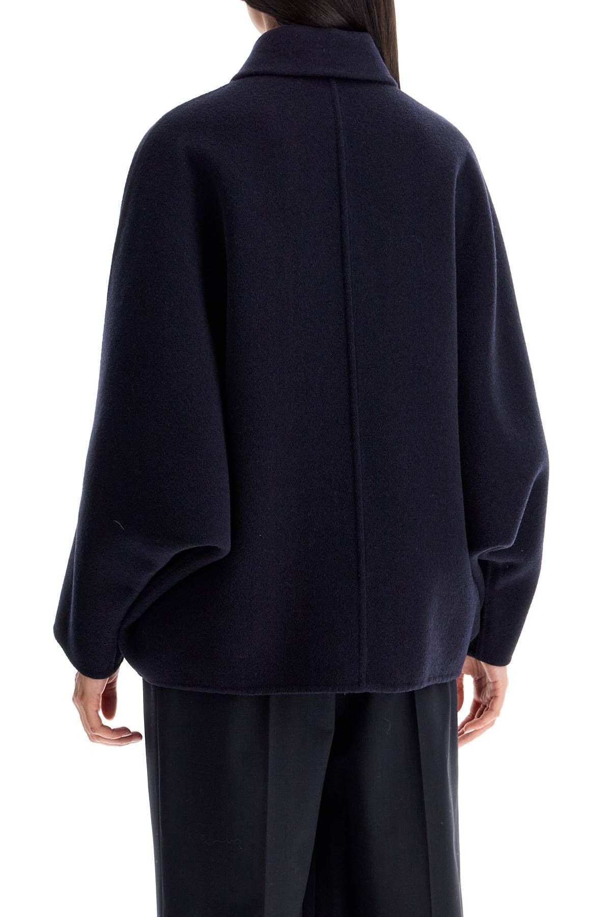 Brunello Cucinelli BRUNELLO CUCINELLI Double-Breasted Wool And Cashmere Cab Size S / US 4 / IT 40 - 3 Thumbnail