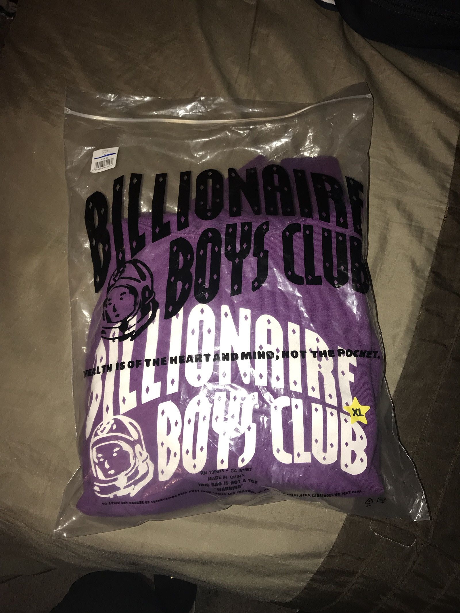 Billionaire Boys Club Purple BBCicream hoodie Size US XL / EU 56 / 4 - 1 Thumbnail
