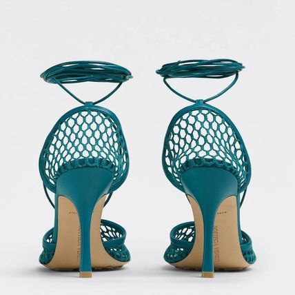 Bottega Veneta Mesh Sandals in turquoise Size US 6 / IT 36 - 3 Thumbnail