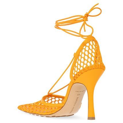 Bottega Veneta Mesh Sandals in orange Size US 6 / IT 36 - 2 Thumbnail