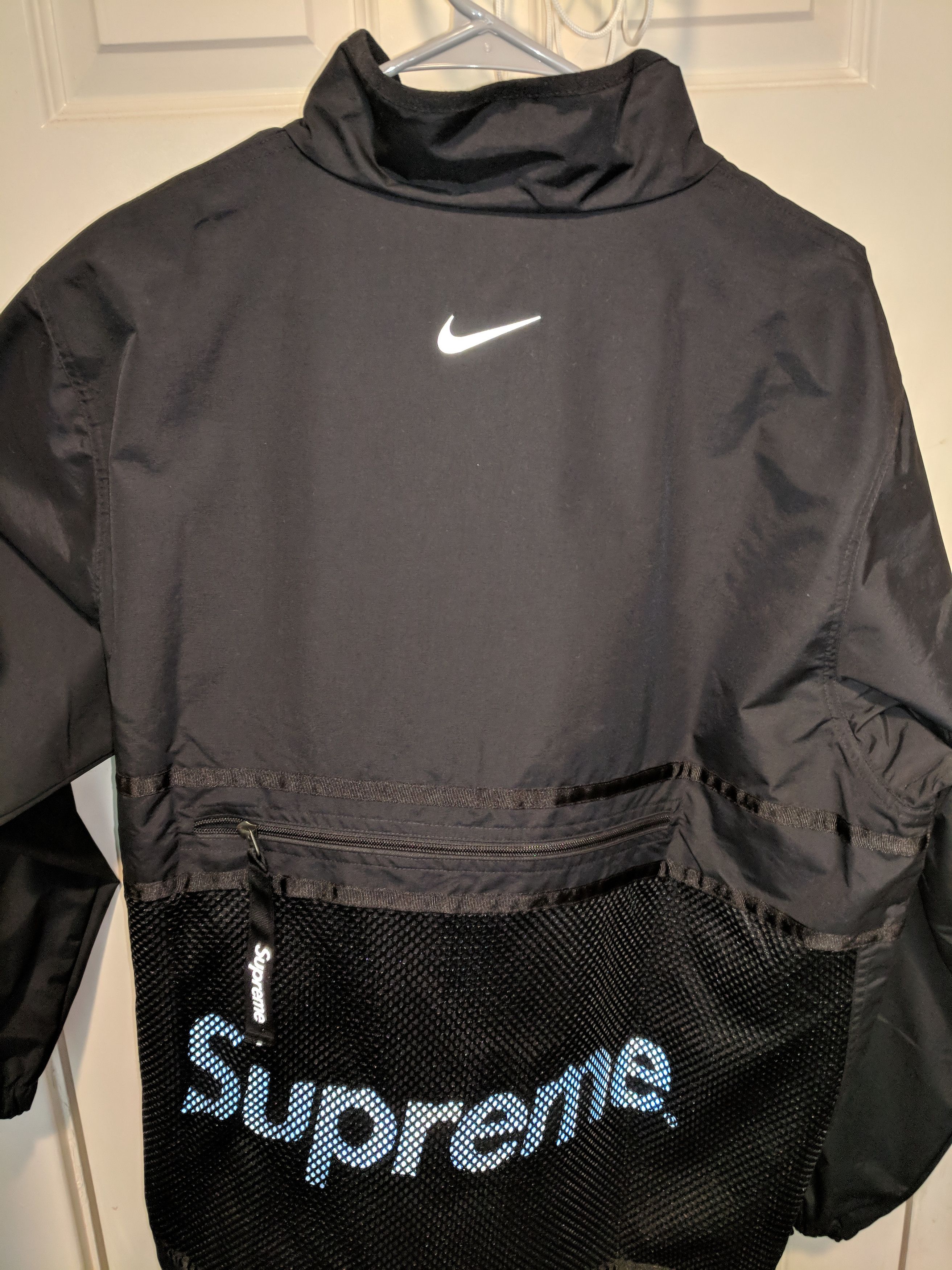 Supreme Supreme x Nike Trail Running Jacket Black | Grailed