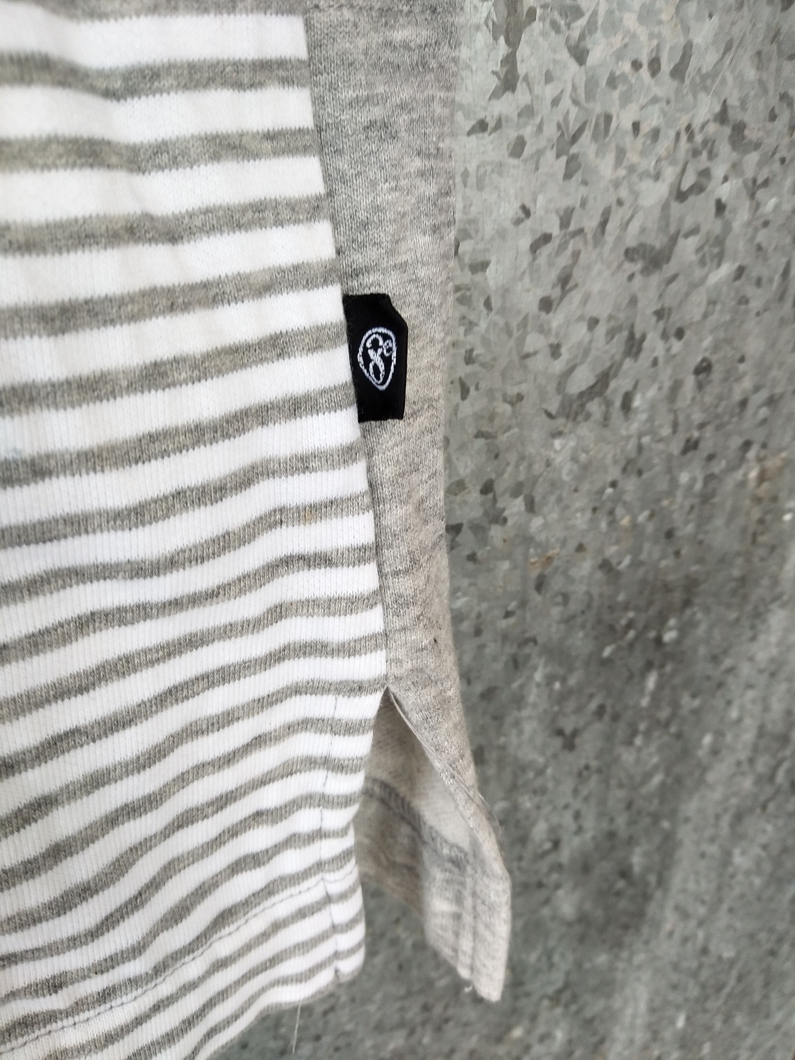 Japanese Brand 🔥 Huitieme 8e Sport Studio stripes Spell Out t shirt Size US M / EU 48-50 / 2 - 5 Thumbnail