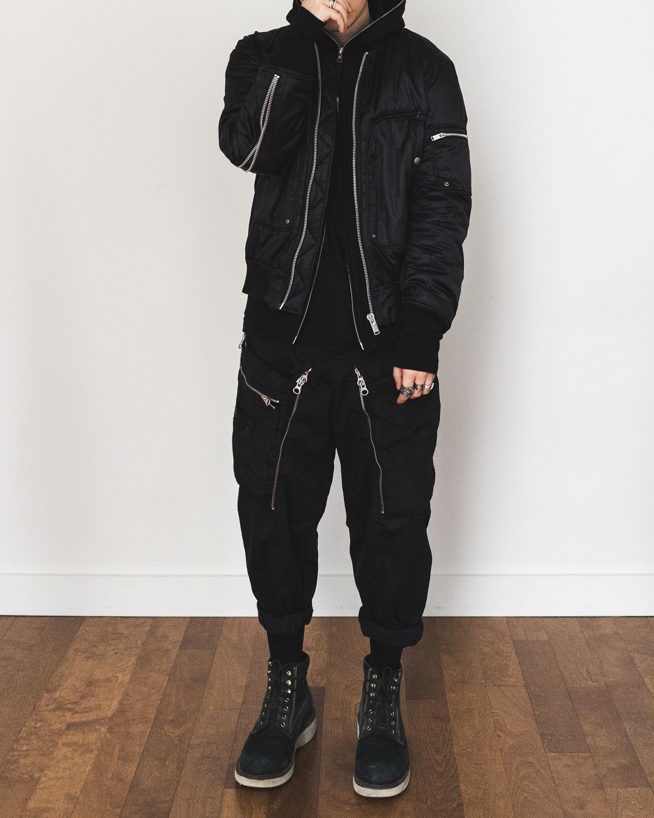 Stone Island Shadow Project Convert Cargo Pant (Black) | Grailed