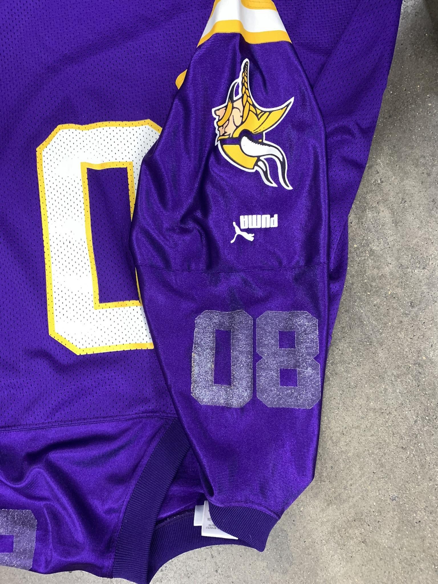 NFL × Vintage Vintage Cris Carter #80 Minnesota Vikings Jersey 1990s NFL Football Jersey Size XL Size US XL / EU 56 / 4 - 4 Thumbnail