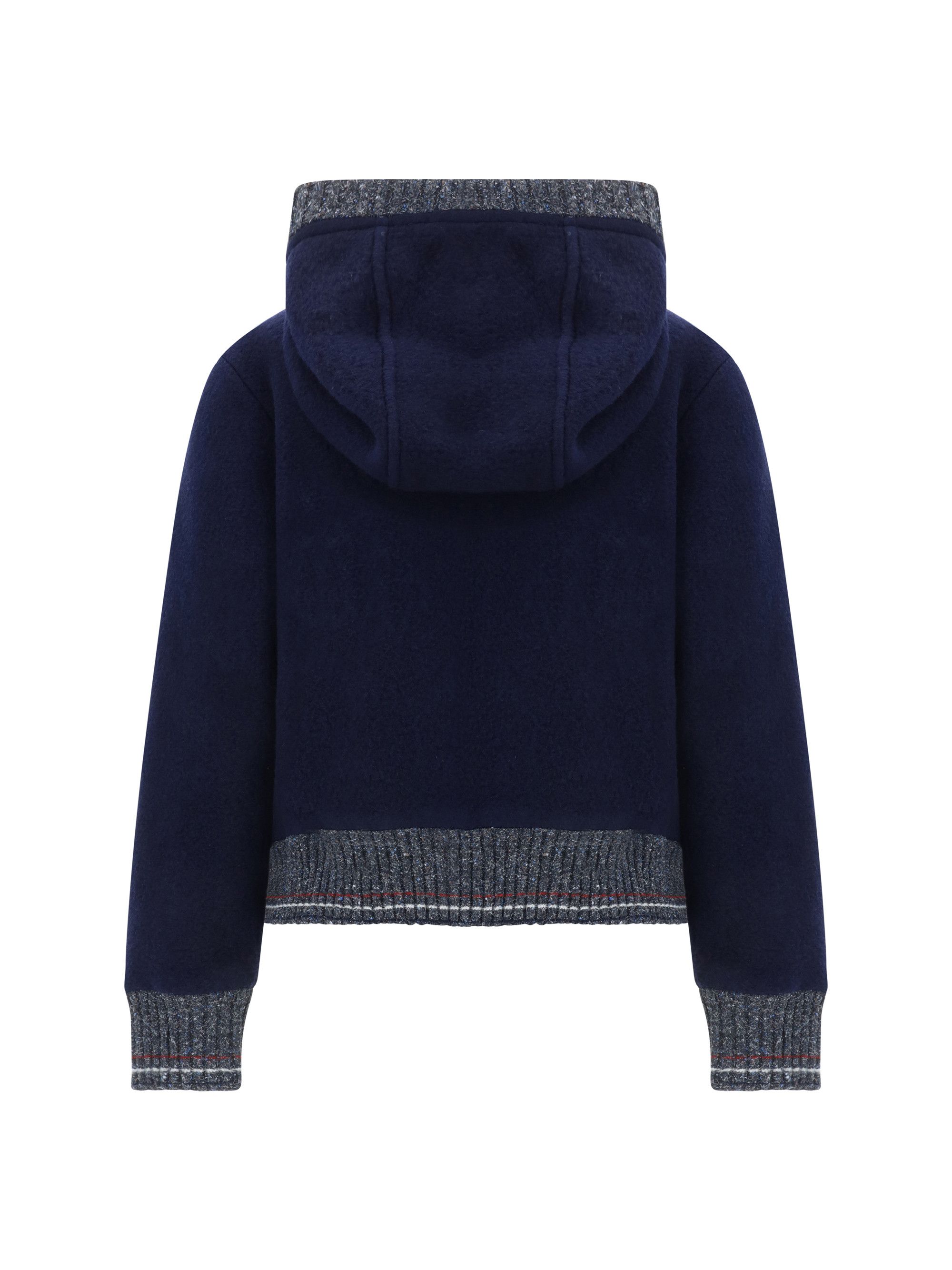 Thom Browne Hooded Cardigan Size S / US 4 / IT 40 - 2 Thumbnail