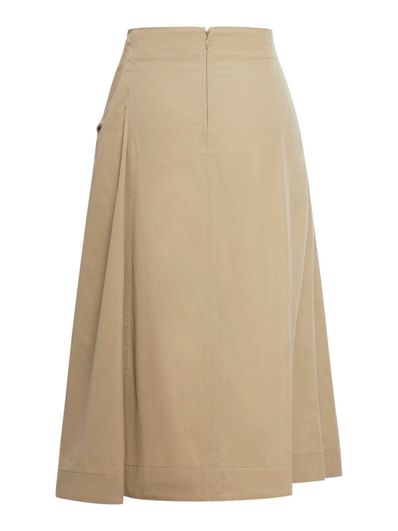 Bottega Veneta POPLIN SKIRT WITH KNOT Size 27" / US 4 / IT 40 - 2 Thumbnail