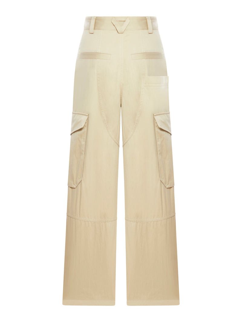 Bottega Veneta COMPACT COTTON TWILL TROUSERS Size 27" / US 4 / IT 40 - 2 Thumbnail