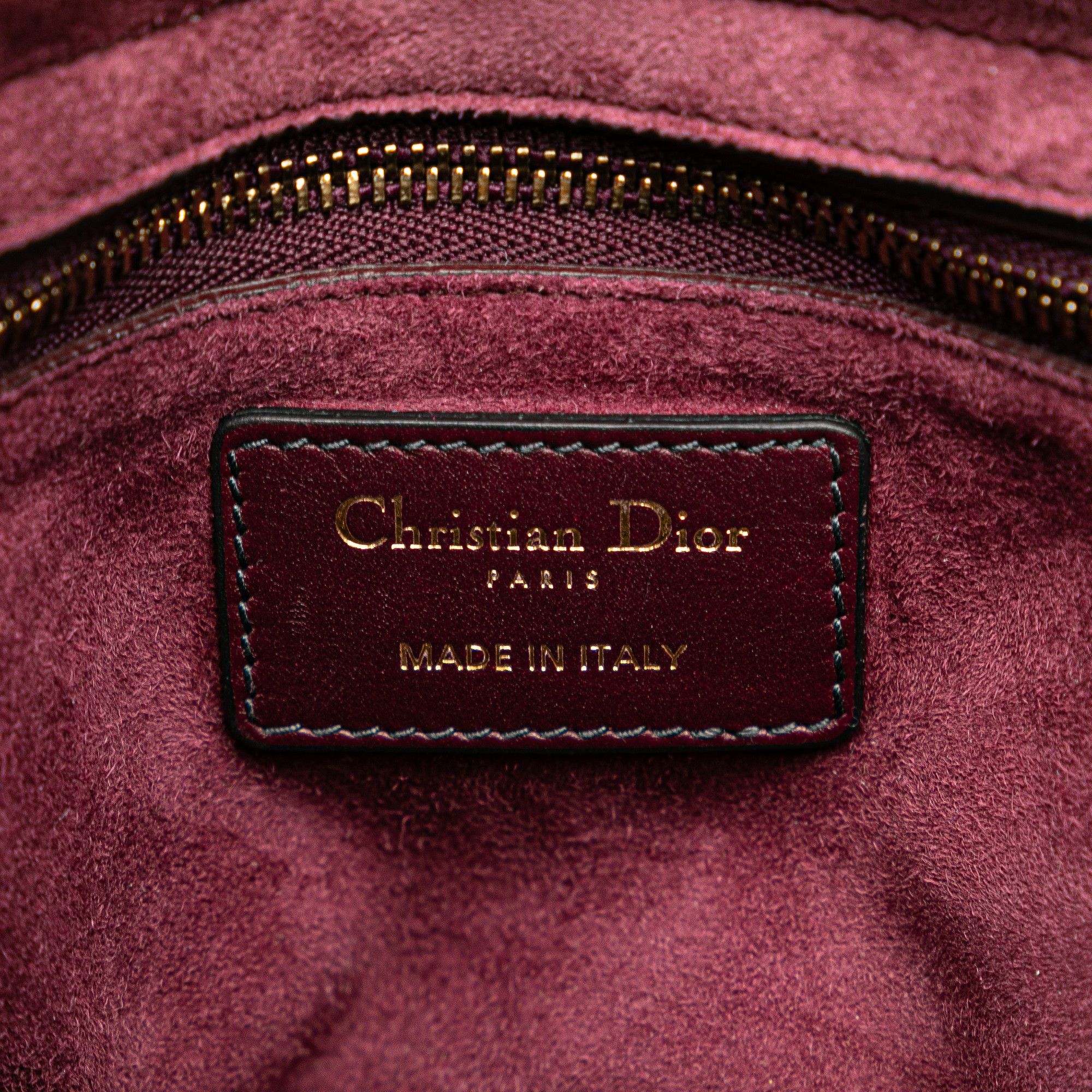 Dior Dior Medium Lambskin Cannage Studded Supple Lady Dior Size ONE SIZE - 6 Thumbnail
