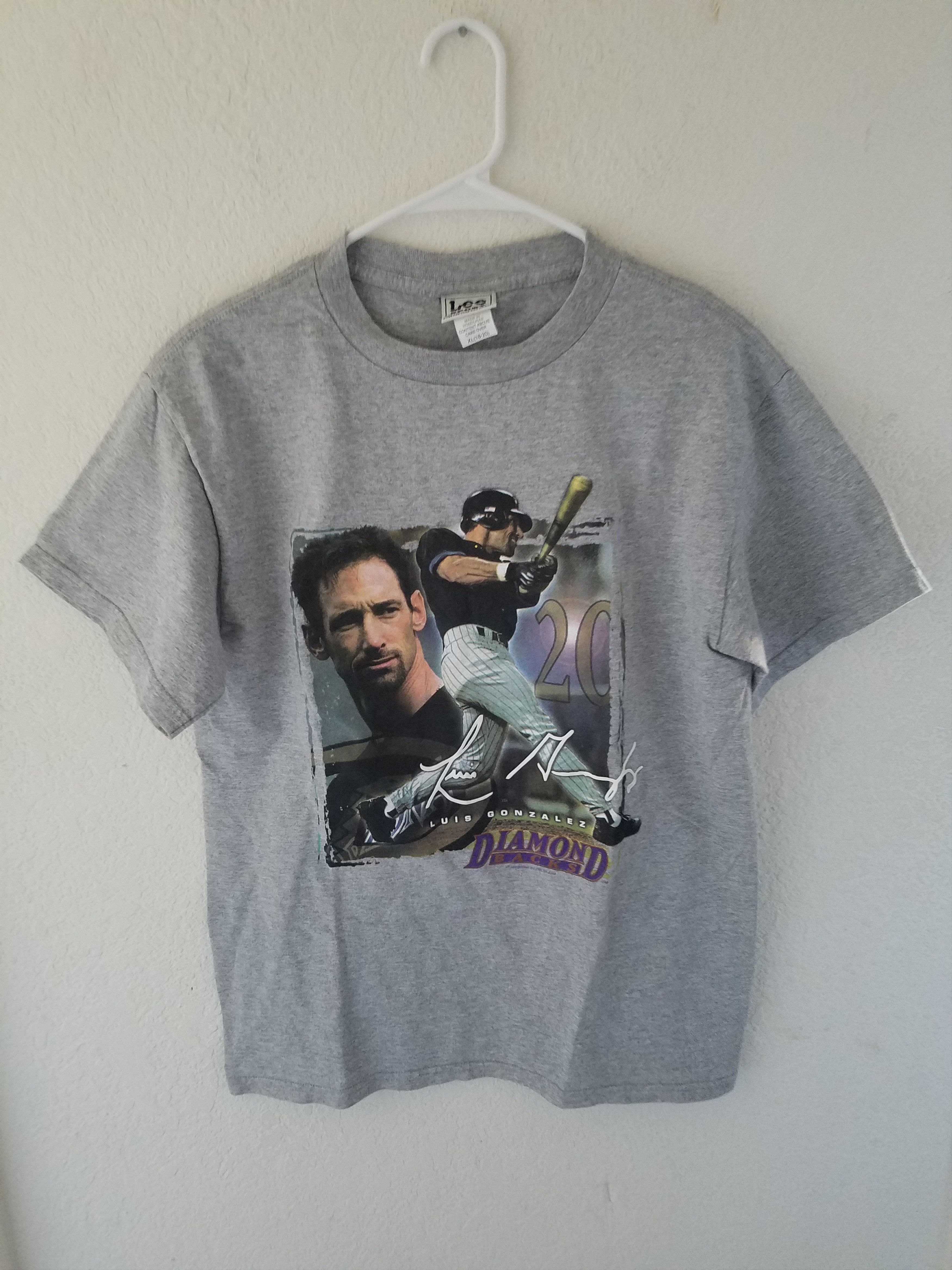 Lee × Vintage Vtg Luis Gonzales Diamondbacks Shirt MLB Baseball Size US M / EU 48-50 / 2 - 1 Thumbnail