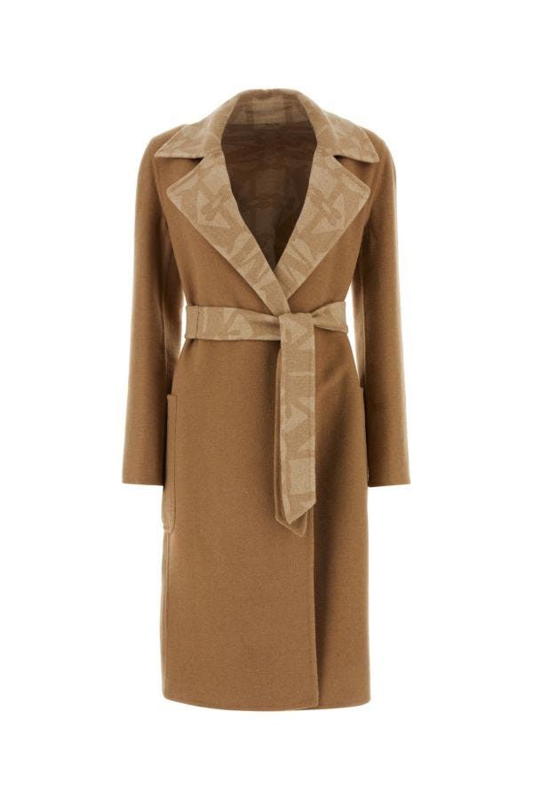 Max Mara Biscuit Camel Abito Coat Size S / US 4 / IT 40 - 3 Thumbnail