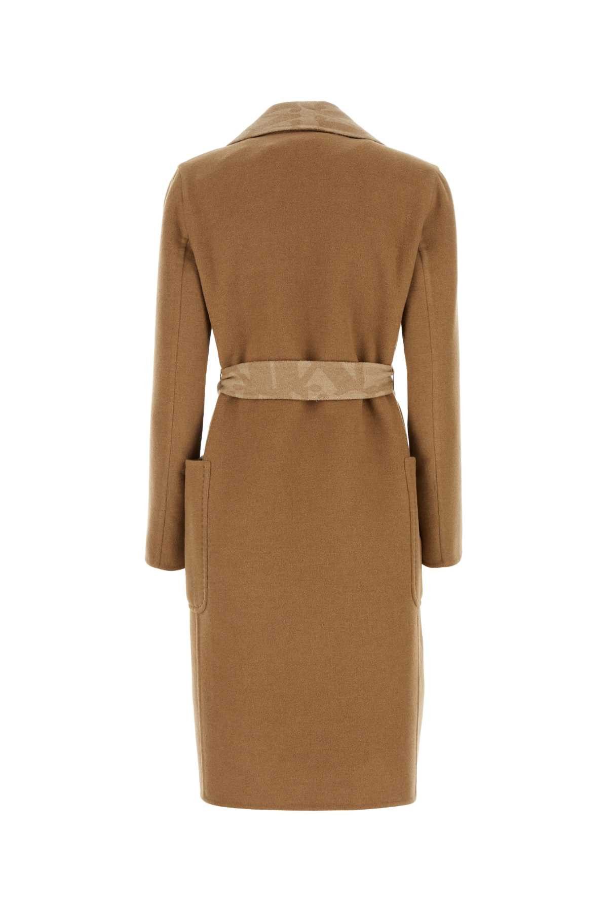 Max Mara Biscuit Camel Abito Coat Size M / US 6-8 / IT 42-44 - 2 Thumbnail