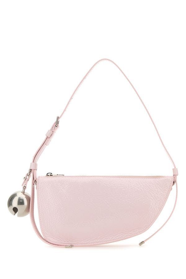 Burberry Pink Leather Knight Small Shoulder Bag Size ONE SIZE - 3 Thumbnail