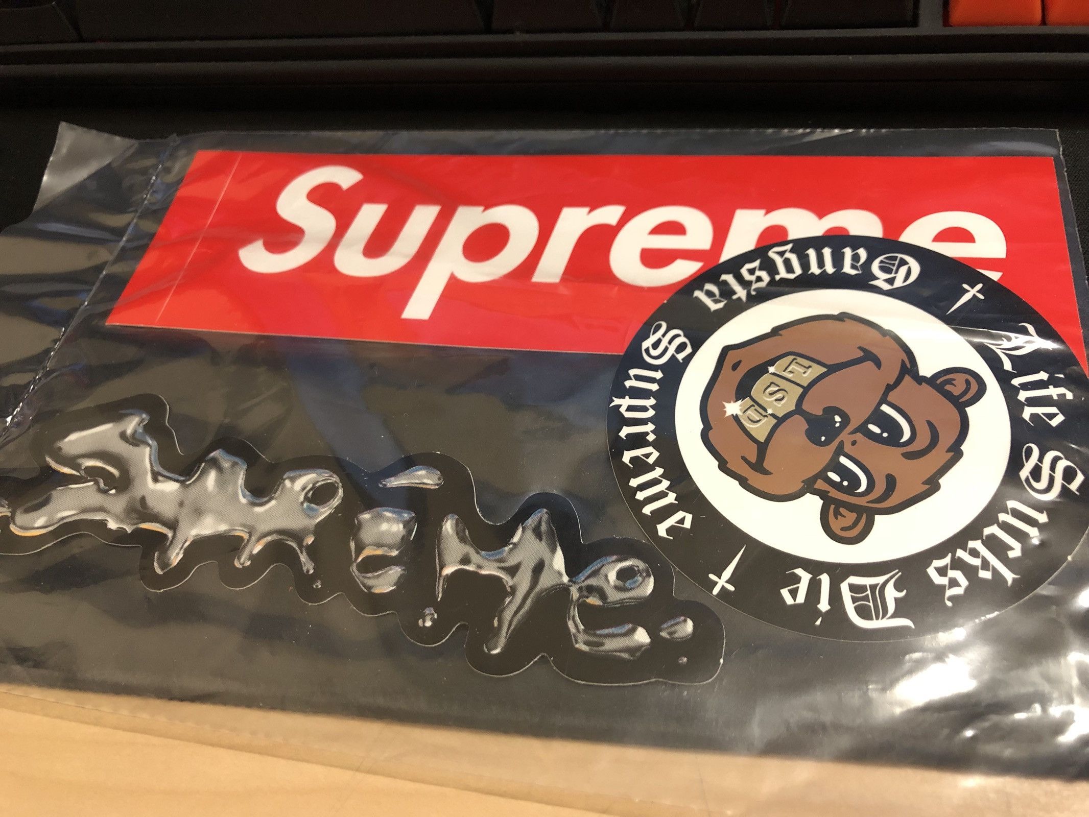 Supreme FREE SHIPPING! Supreme Sticker Set Grailed