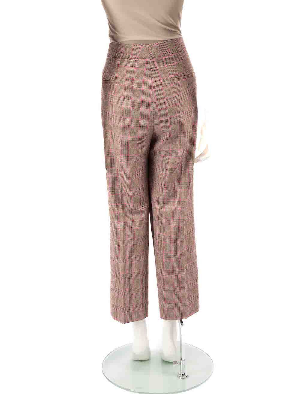 ME+EM Side Tape Tartan Pattern Trousers Size 34" / US 12 / IT 48 - 3 Thumbnail