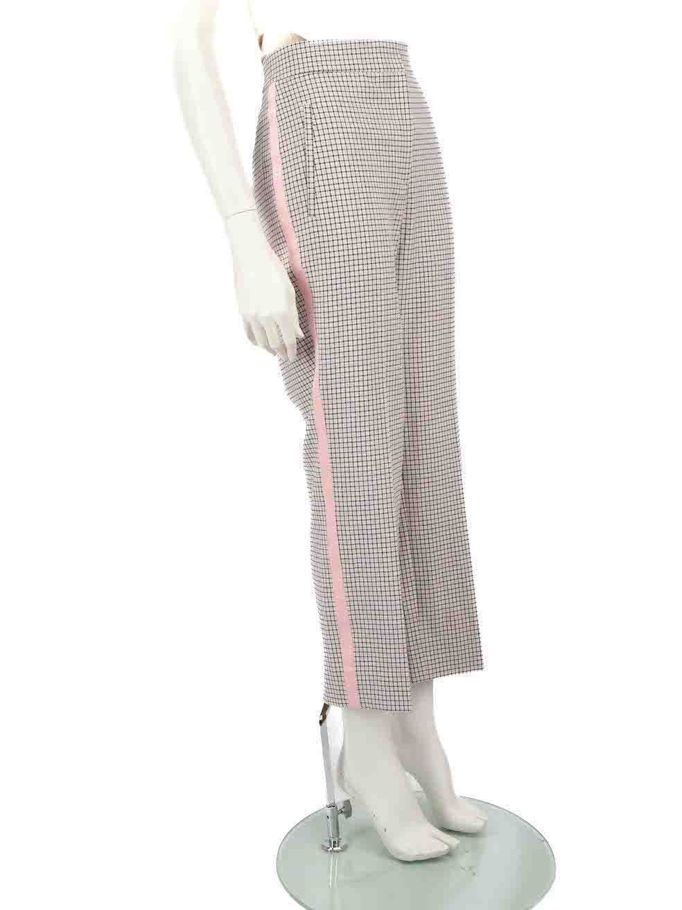 ME+EM Side Tape Check Pattern Trousers Size 34" / US 12 / IT 48 - 2 Thumbnail