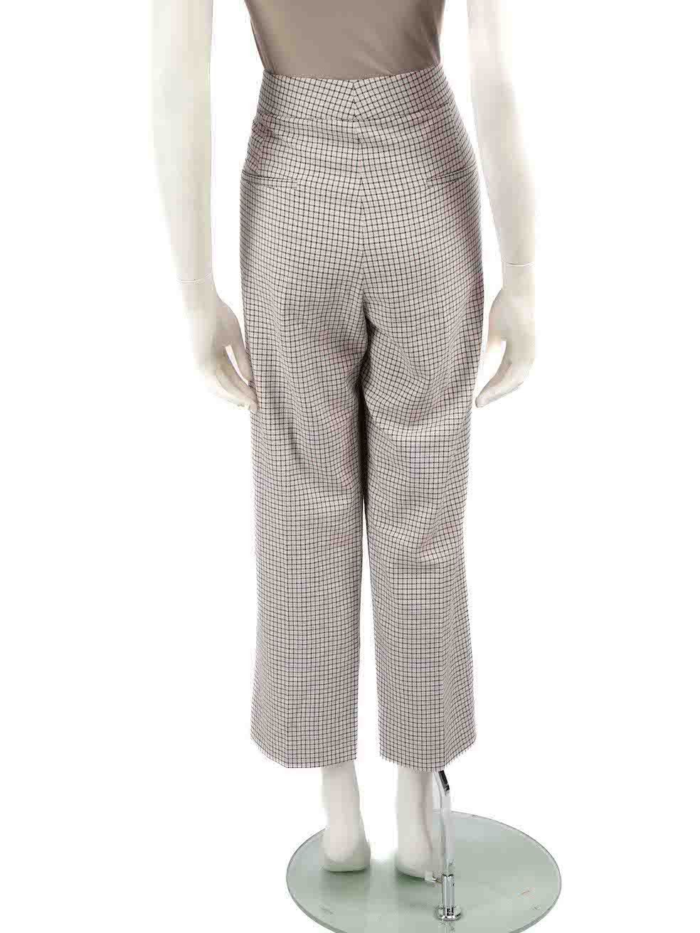 ME+EM Side Tape Check Pattern Trousers Size 34" / US 12 / IT 48 - 3 Thumbnail