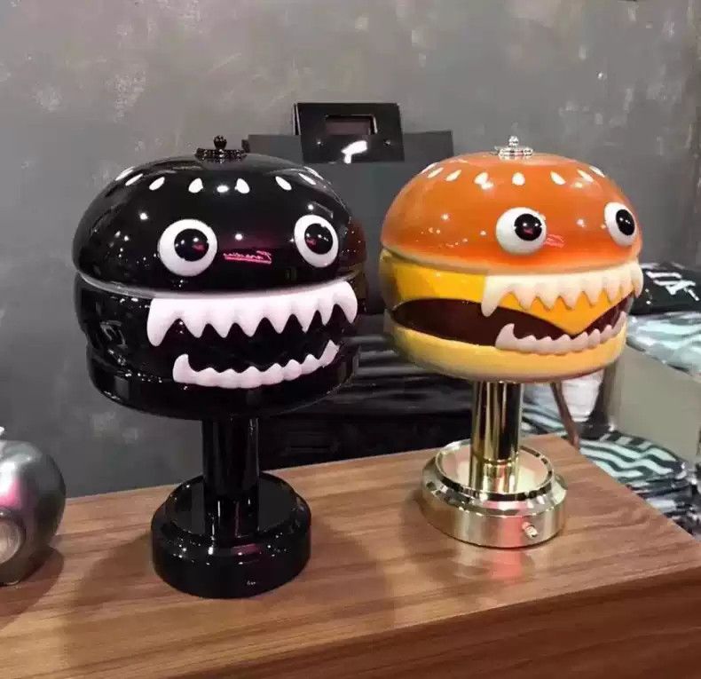 UNDERCOVER HAMBURGER LAMP BLACK