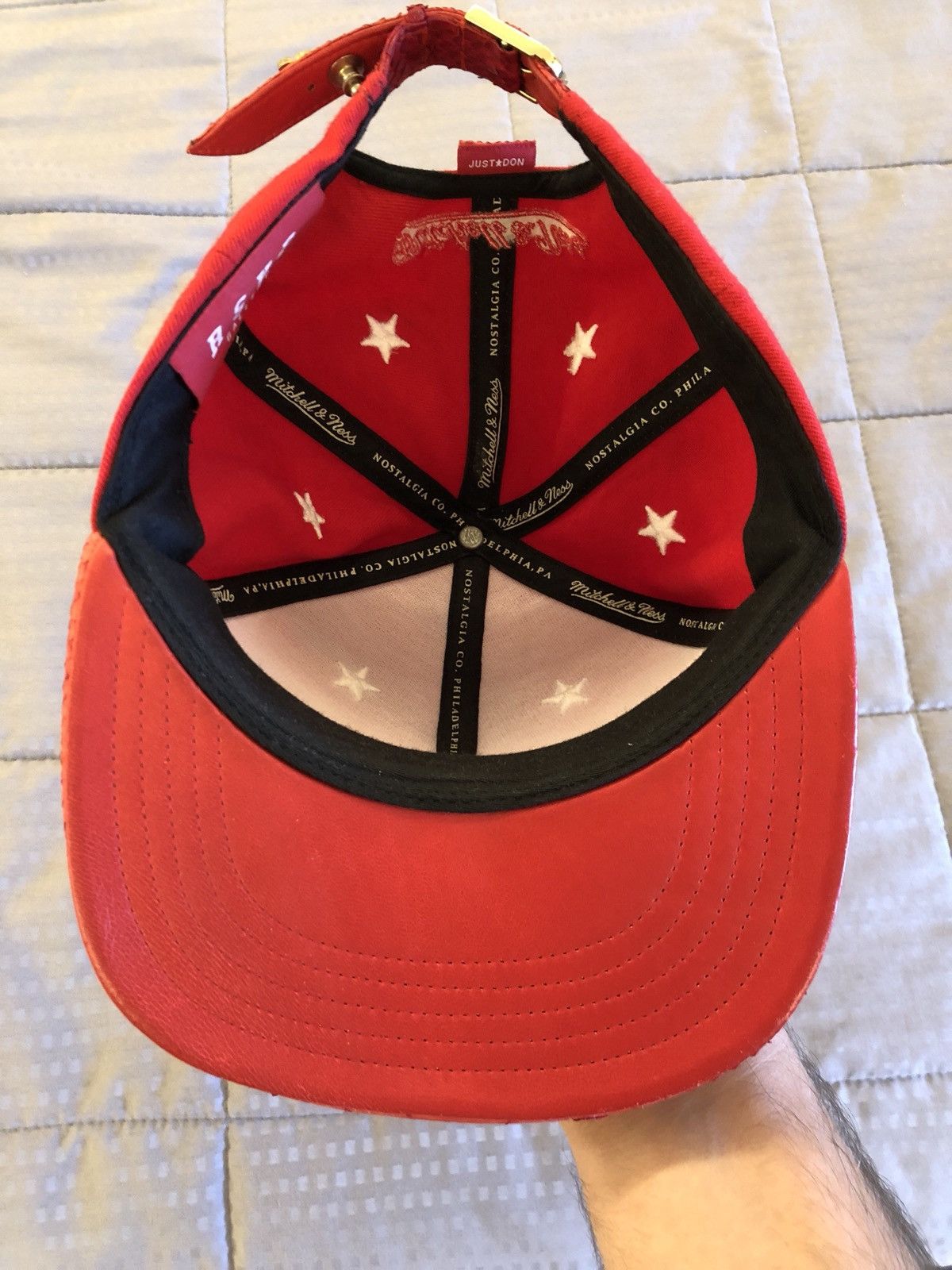 KTH-LA Mighty Ducks upside down SnapBack