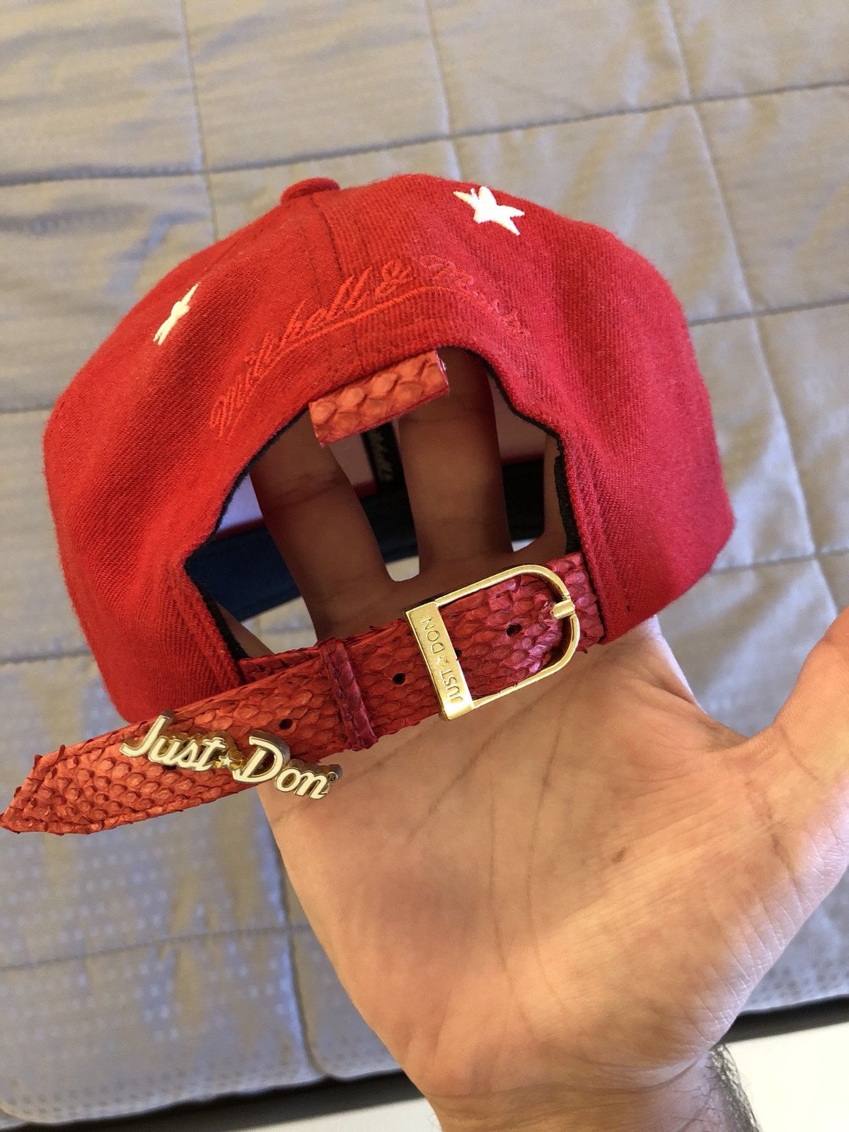 KTH-LA Mighty Ducks upside down SnapBack