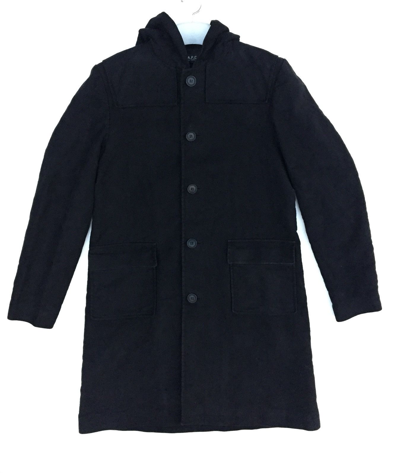 A.P.C.×Jules Tournier Wool Coat A.P.C. APC x JULES TOURNIER LONG JACKET | Grailed