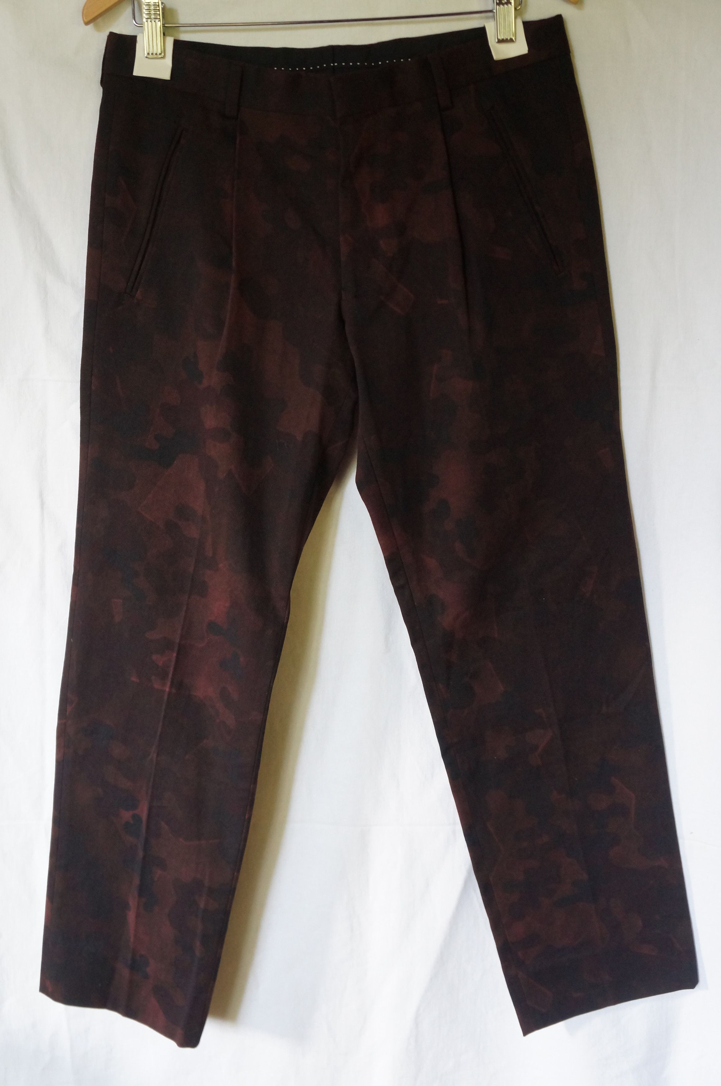 Dries Van Noten SS13 camouflage print pants Size US 30 / EU 46 - 1 Thumbnail