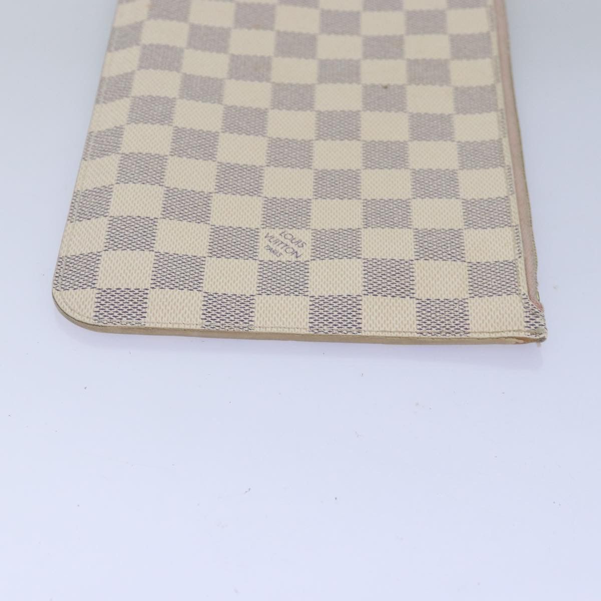 Louis Vuitton LOUIS VUITTON Damier Azur Neverfull MM Tote Bag N41605 LV Auth 74335 Grailed