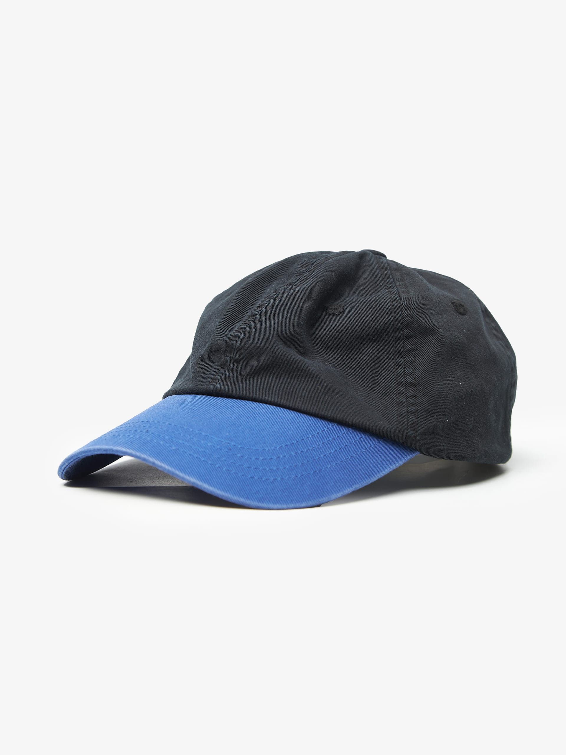 Acne Studios Blue and Black Logo Patched Cotton Cap Size ONE SIZE - 2 Thumbnail